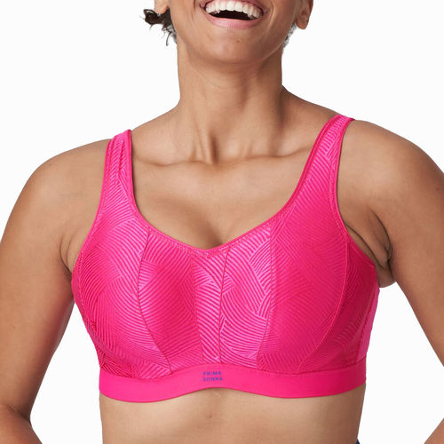 PrimaDonna Sport The Game padded sports bra Electric Pink
